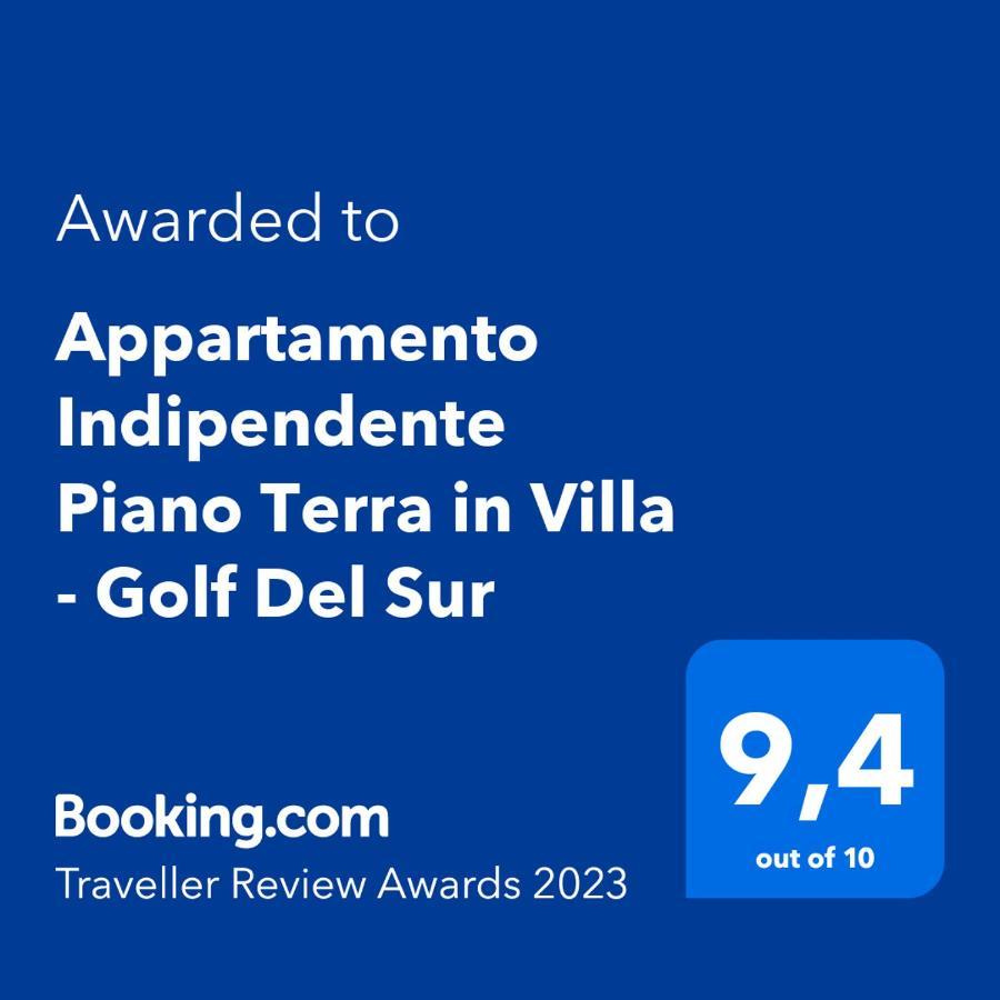 Appartamento Indipendente Piano Terra In Villa - Golf Del Sur 산미겔데아보나 외부 사진